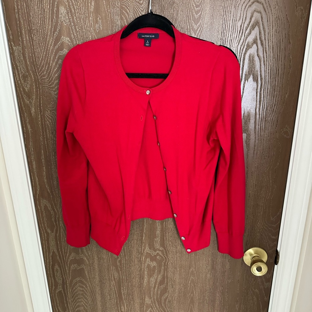 Red Cardigan
